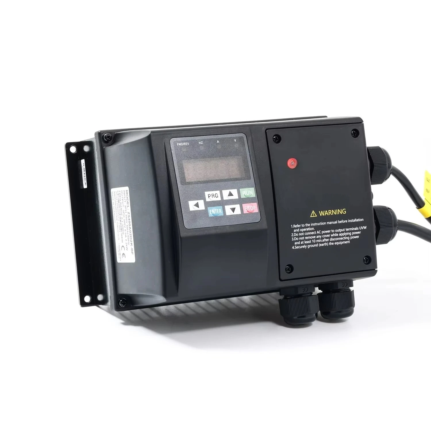 IP65 VFD Inverter 220/380v Variable Frequency AC Driver 1.5k/2.2kW Motor Driver with Vector Control Single Phase and Three Phase