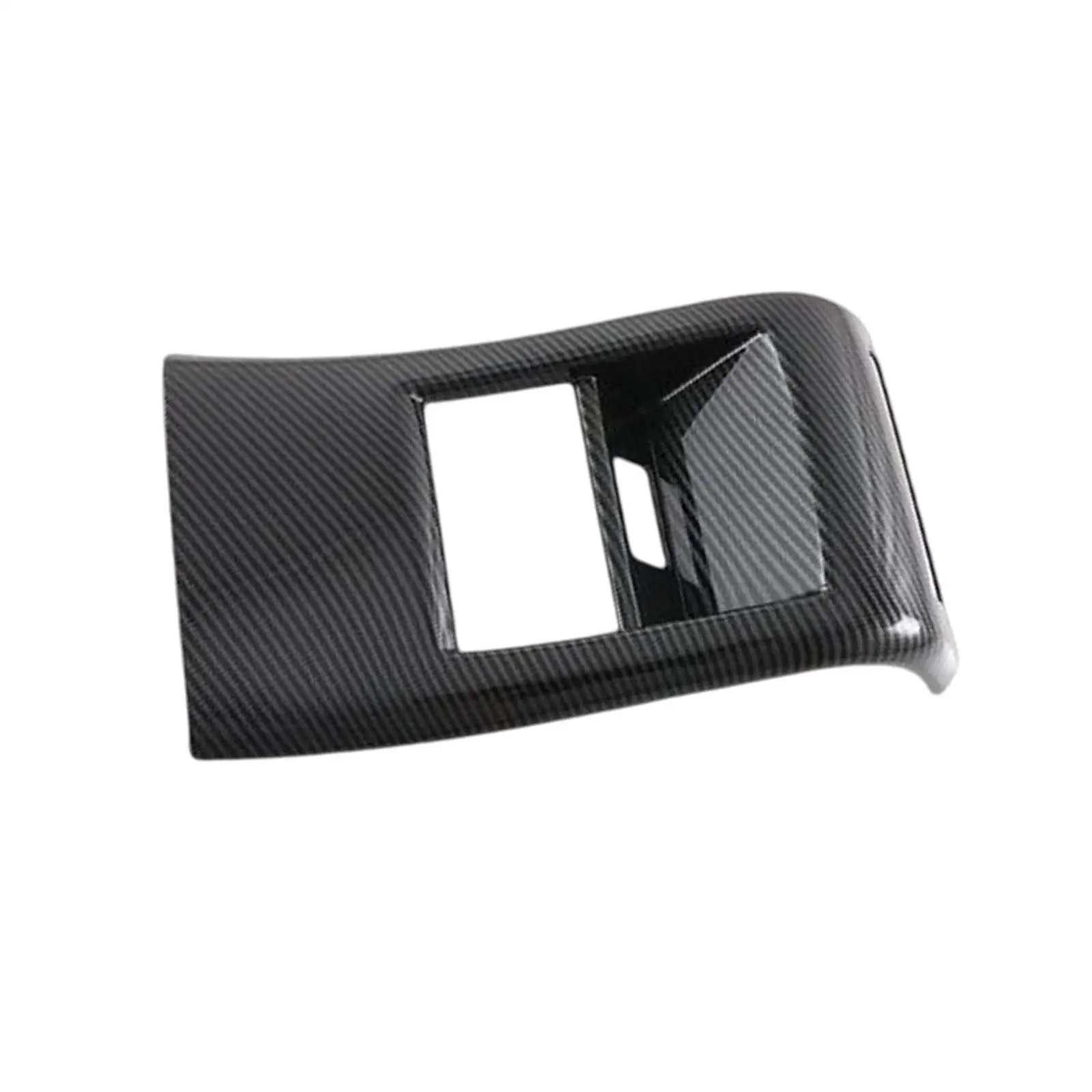 

Carbon Fiber Rear Air Condition Vent Outlet Cover Trims Interior Accessories Decorative Frame for Byd Atto 3 2022