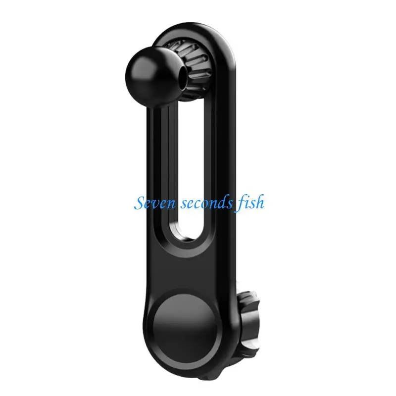

L74B Adjustable Air Outlet Rotating Hook Air Vent Clip for Bracket Phone Stand Car Mount 17mm Joint Ball Head Grip Holder