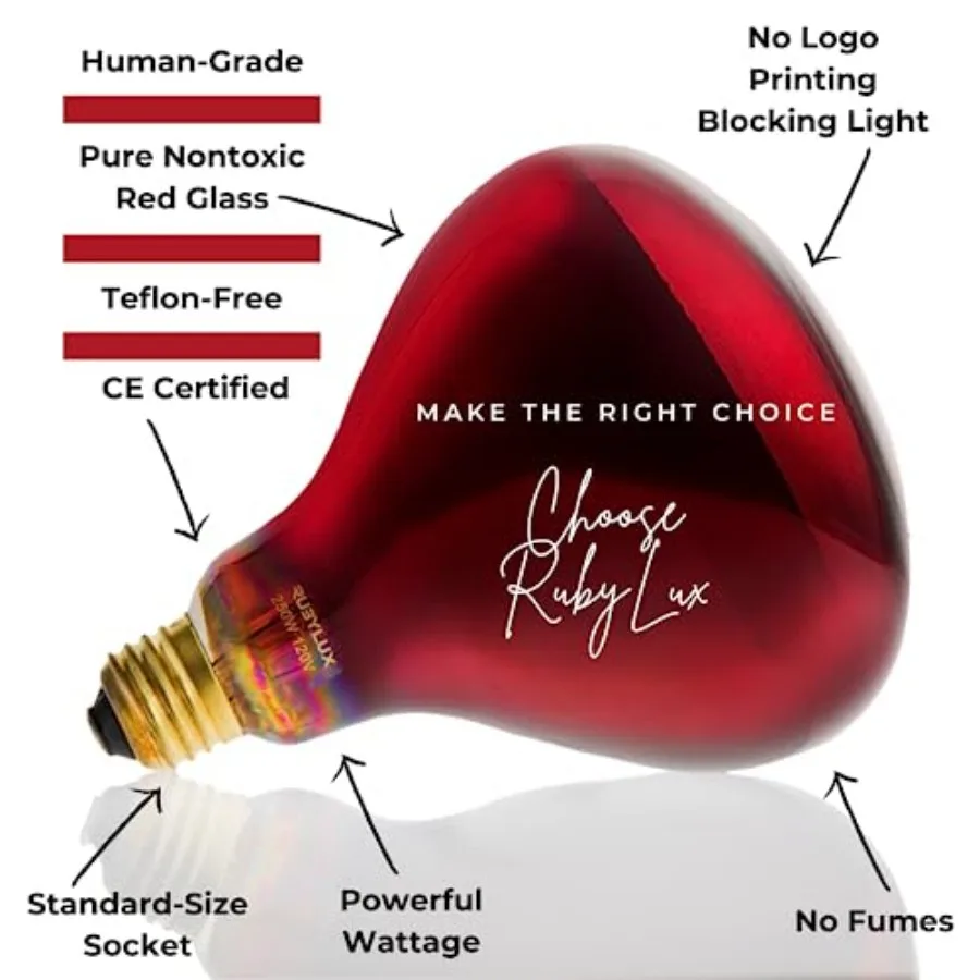 NIR-A Near Infrared Bulb Grade A - 250W Red 1 Count