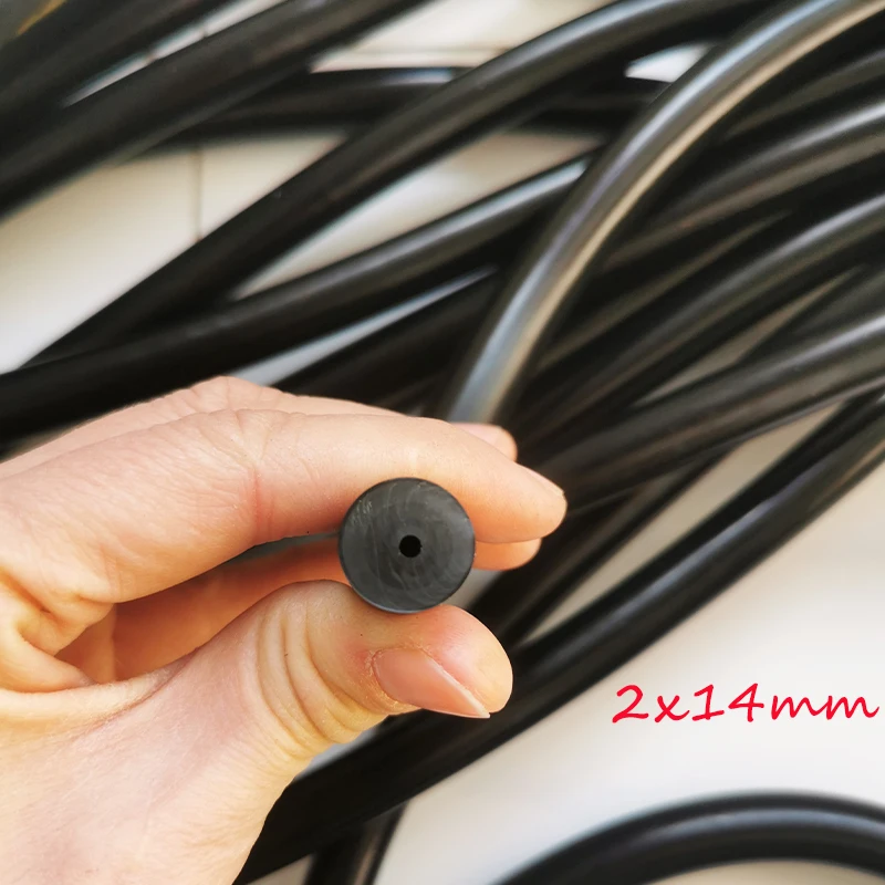 1meter Speargun Rubber for Fishing 5*8mm/5*10mm/3*10mm/6x11mm/3*12mm/2.5*14mmspearfishing rubber band tubes Latex black red blue