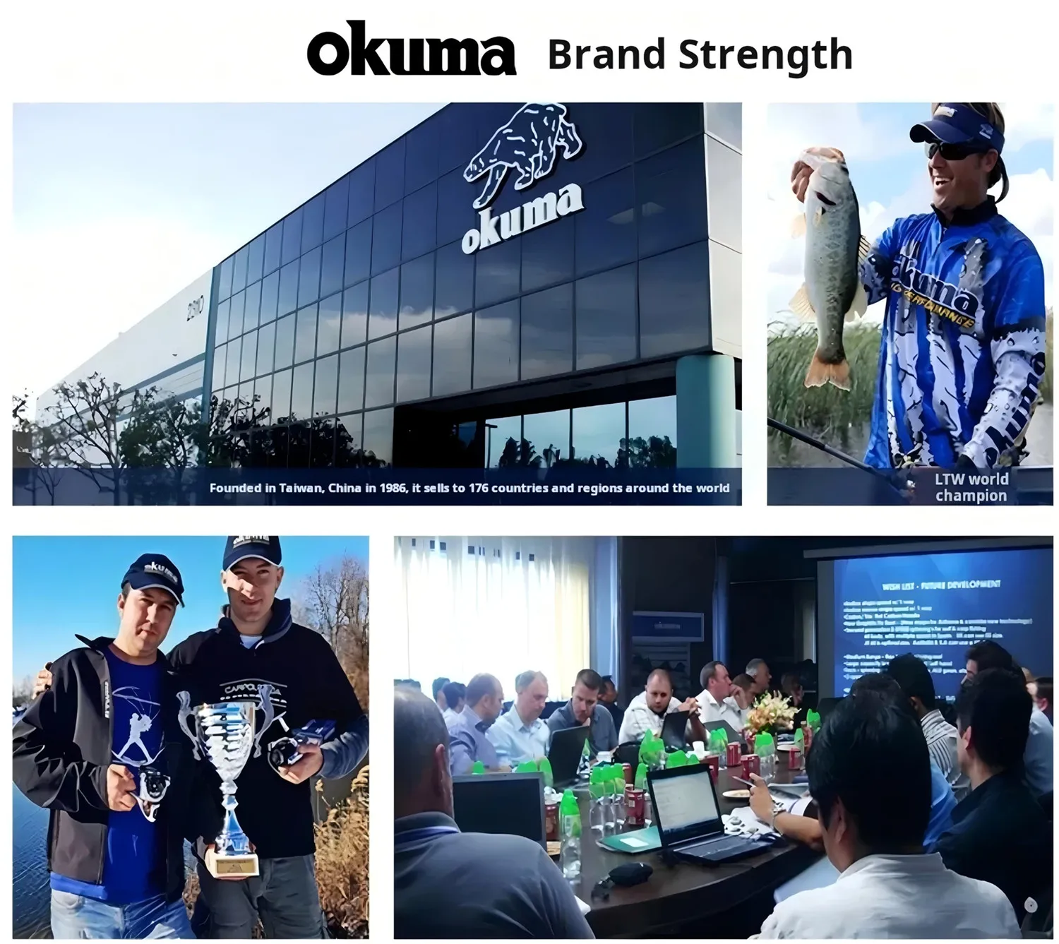 Okuma All Metal Rust Proof Smooth Bearing 5.5:1 Fishing Reel Drag System 15Kg Maximum Power Rotating Wheel Fishing Coil1000-5000