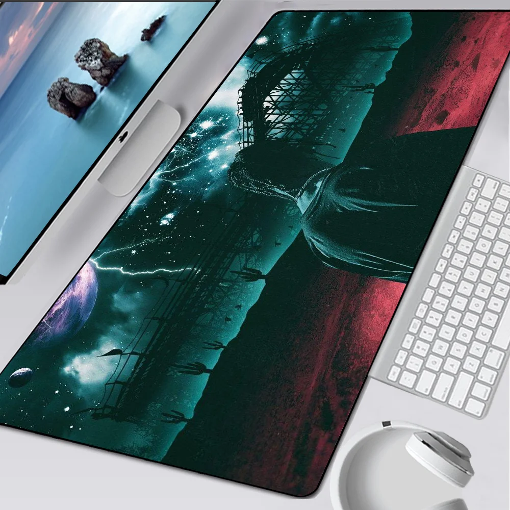 Travis Scott Astroworld Large Gaming Mouse Pad Computer Mousepad PC Gamer Mouse Mat Laptop Mouse Carpet Keyboard Mat Desk Pad