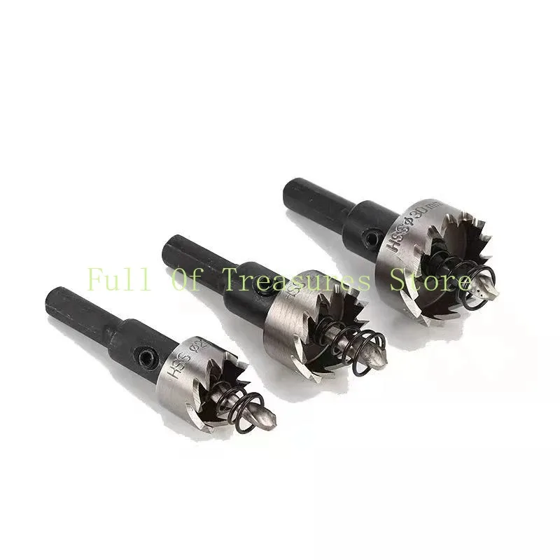 Imagem -04 - Broca de Metal Heavy Duty Hole Saw Cutter Tool Opcional Novo 16 mm 20 mm 25 mm 30 mm 32 mm 1pc Aço Inoxidável