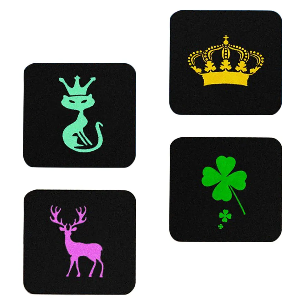 

4Pcs Compact Cosmetics Mirrors Travel Pocket Mirror High Quality Double Sided for Makeup and Outdoor Use Compact Mirror