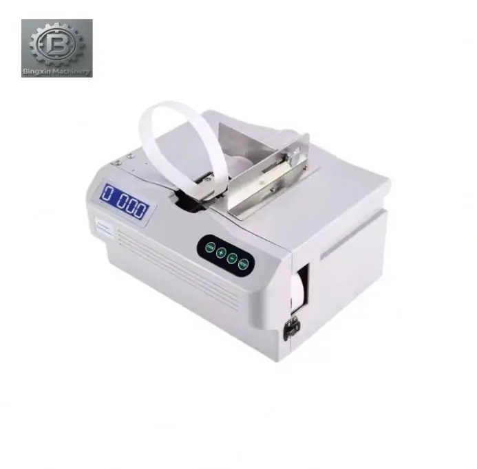 Intelligent Digital Display Banding Multipurpose Tape Strapping Document Automatic Paper Belt Banding Banknote Tying Machine
