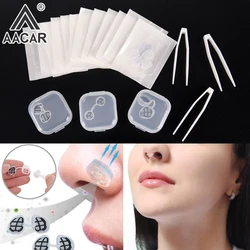 2pcs Nasal Filter Frames+8 Pairs Filters Invisible Pollen Allergy Nose Filter PM2.5 Dust Breathable Nasal Filter Mouth Air Mask