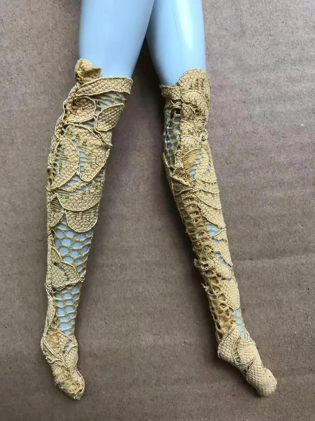 Colorful Lace Socks for 1/6 Scale Dolls Super Model Doll Stockings Female Sexy Doll Dressing Parts FR IT Style
