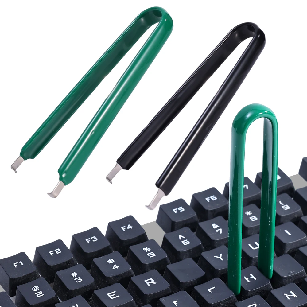 Universal Keycaps Puller Accessories Unloading For Mechanical Gaming Keyboard Key Cap Switches Remover Tool U Shape Clip