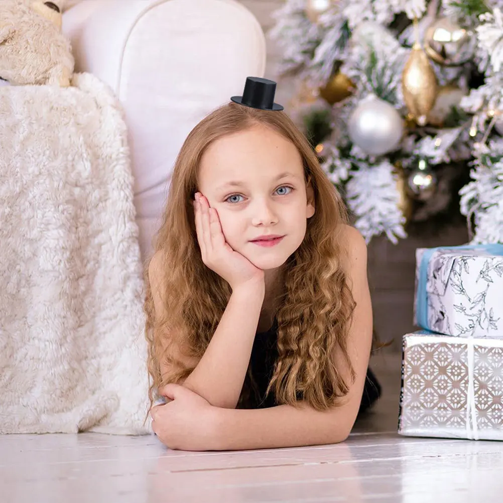 

100 шт. мини-шляпок клоунов из высококачественного материала, милые шляпки для декора, для поделок своими руками, украшения для ювелирных изделий, праздничных принадлежностей, детских проектов для класса