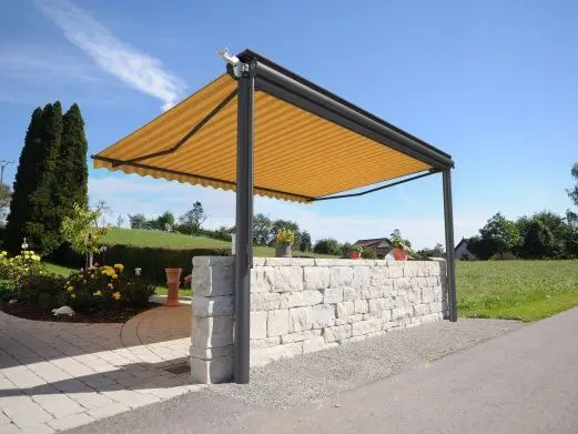 Factory Wholesale Price Outdoor Sunshade Canopy Leisure Foldable Canopy Suitable for The Backyard Anti Ultraviolet Awning