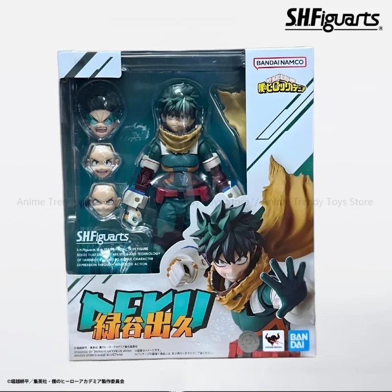 In Stock Full Bandai SHF Comprehensive Series Izuku Midoriya Action Figure Gift Collection WY