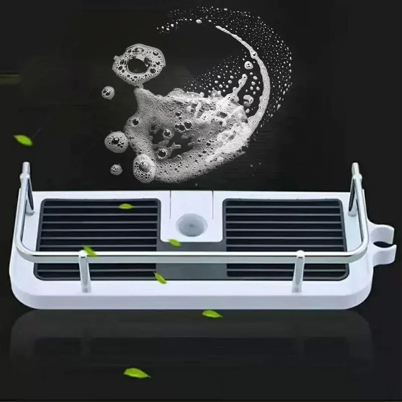 Shower Shelf Home Bathroom Lift Bracket Without Holes Bathroom Shower Rod Tray Home Storage Shelves & Racks arrangement