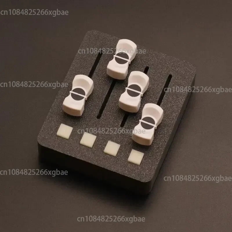 EM-PO2 MIDI Controller – 4 Faders + 4 Buttons for Digital Audio Workstation Music Production & Streaming Control