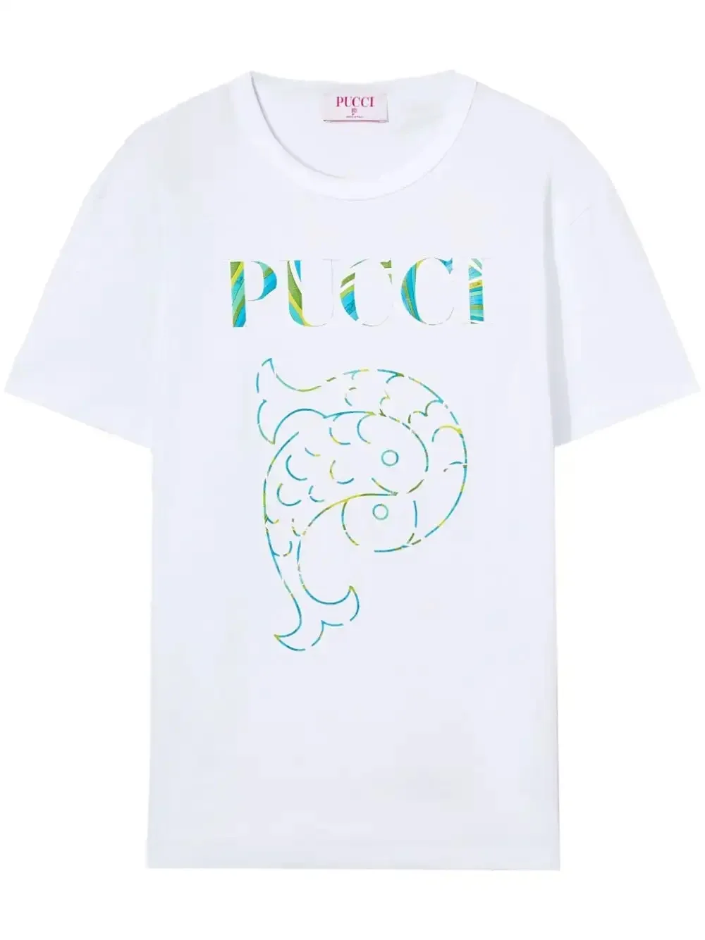 PUCCI Women Clothing Cotton T-shirt Animal Pattern Print Maternity Women T Shirts Top Casual Short Sleeve Tees Free Shipping