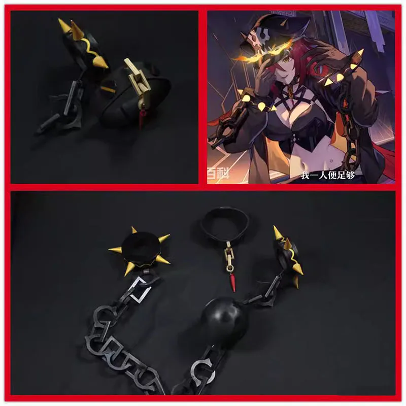 

Game Honkai: Star Rail Caterina Cosplay Prop Necklace Bracelet Caterina Weapons Halloween Christmas Fancy Party Costumes Props