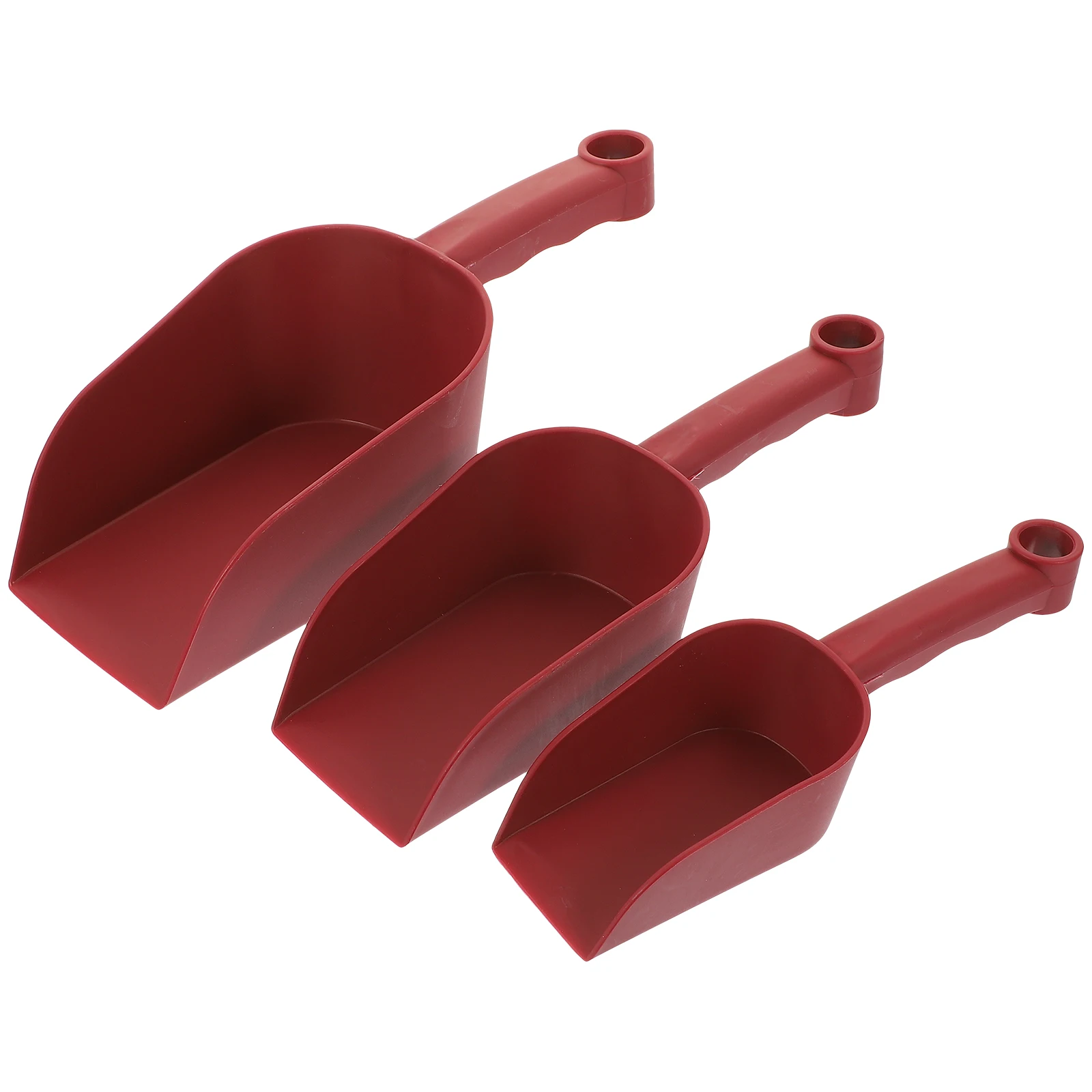 

3Pcs Garden Shovels Set Durable Plastic Trowel Tools for Digging Weeding Transplanting Pot Indoor Plants Soil Scoop Small Shovel