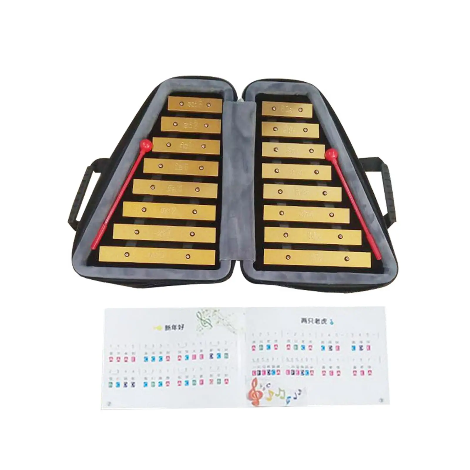 16 Note Xylophone Percussion Instrument for School Orchestras Music Lessons