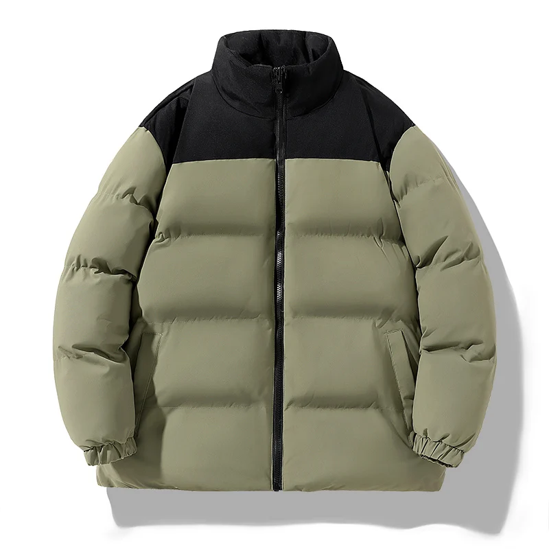 

Puffer Jacket Men Thick Warm Winter Jackets Man Parka Plus Size Casual Fashion Outwear Anti-wind Men Stand Colar Men's Clothing