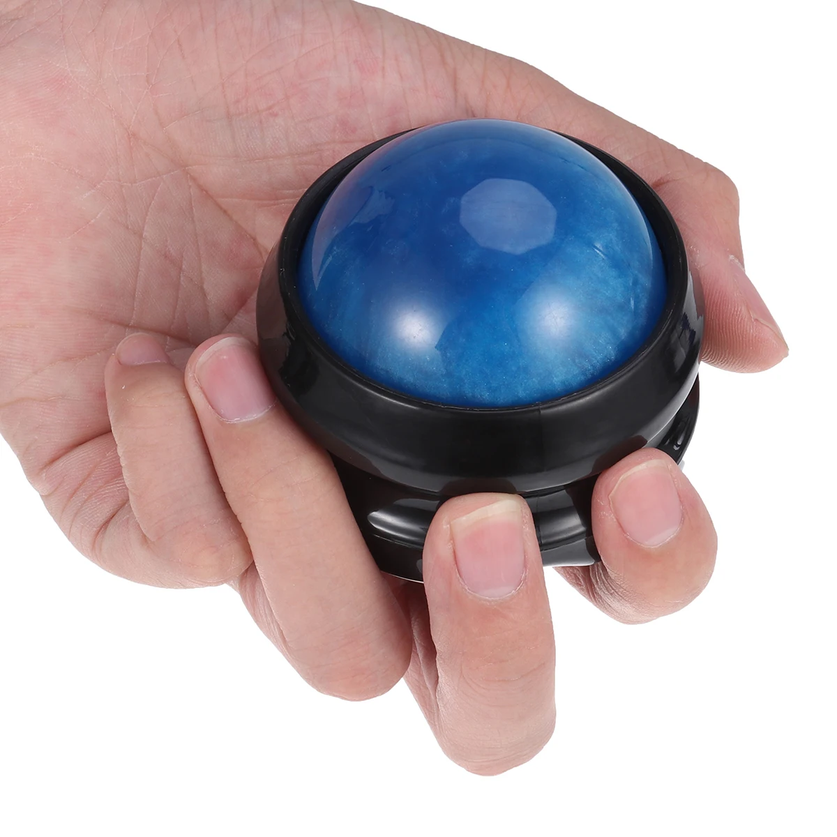 

Massage Ball Roller Blue Manual Therapy Tool for Muscle Pain Relief Joint Relaxation and Recovery Massage Ball