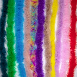 ريش تركيا Marabou Boa شال ، بوا ملونة للحفلات ، ملابس الزفاف ، الخياطة ، الحرف اليدوية لشجرة عيد الميلاد ، ريشة ، بالجملة ، 13 جرام ، 2 ياردة ، قطعة أفضل 10 متاجر مبيعات تركيا - رقم 2