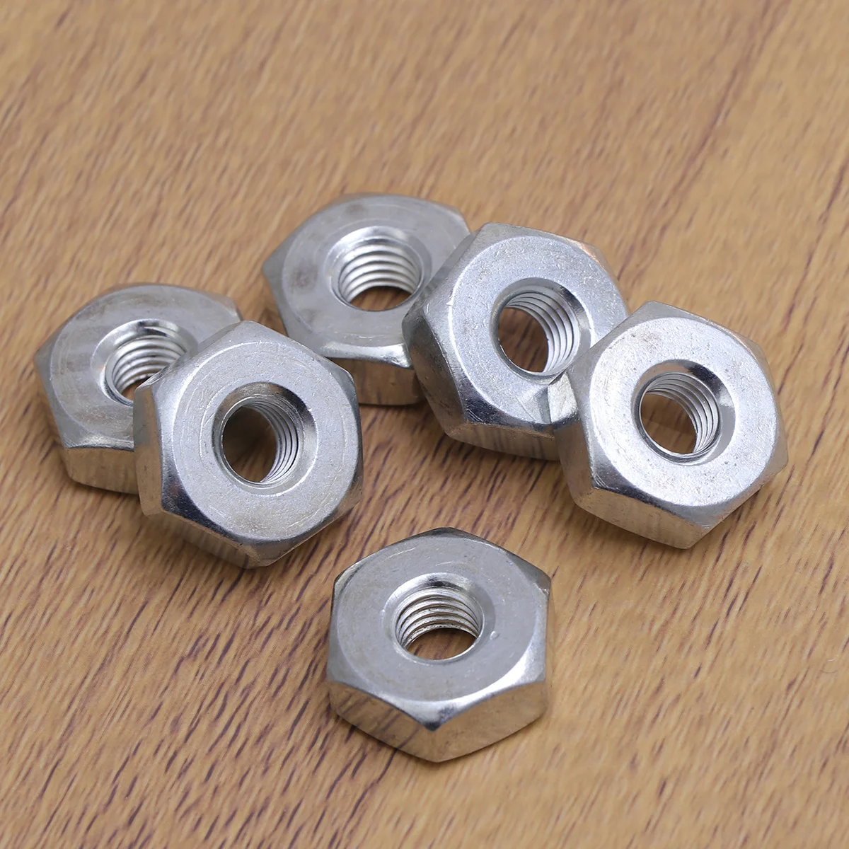 6 قطعة M8 بار المكسرات للمنشار تصلب الصلب لوحة دليل استبدال المكسرات متوافق مع Stihl باستثناء قفل الياقة