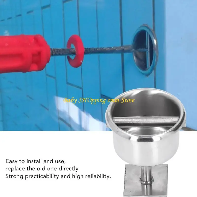 23GD معززة من الفولاذ المقاوم للصدأ المقاوم المقاوم المقاوم المقاوم للسباحة لمحاذاة خط المسبح والاستقرار