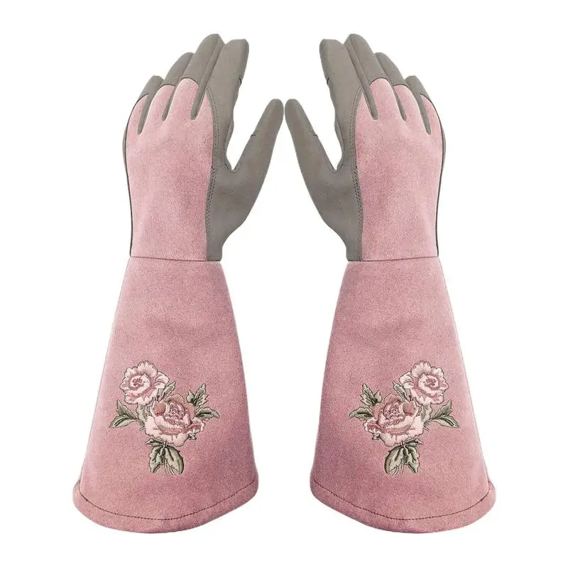 

Gardening Gloves Long Protection Mitten Yard Thorn Proof Garden Long Sleeves Gloves Garden Yard Gloves Working Mitten