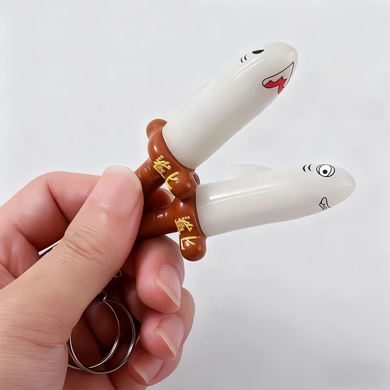 الإبداعية مضحك الرمال القرش سكين المفاتيح لعبة الضغط متعة ولطيف القرش السيف ألعاب حيوانات الأطفال بنين بنات هدية عيد ميلاد #4