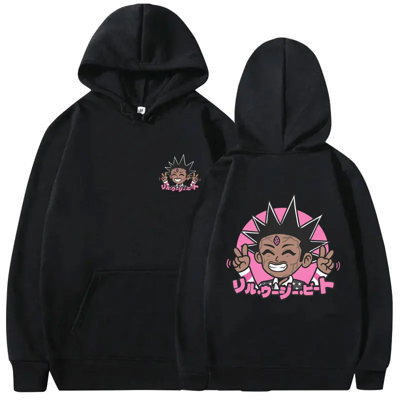 Sweat à capuche unisexe Rared Lil Uzi Vert pour hommes et femmes, bande rose, meme drôle, mode hip hop, streetwear vintage, sweats à capuche