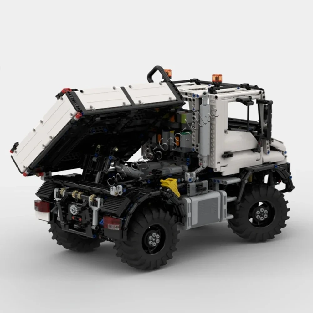 3463 pièces ville ingénierie RC 4x4 Unimog U535 véhicules tout-terrain idées créatives technologie enfant jouet assemblage Puzzle cadeau d'anniversaire