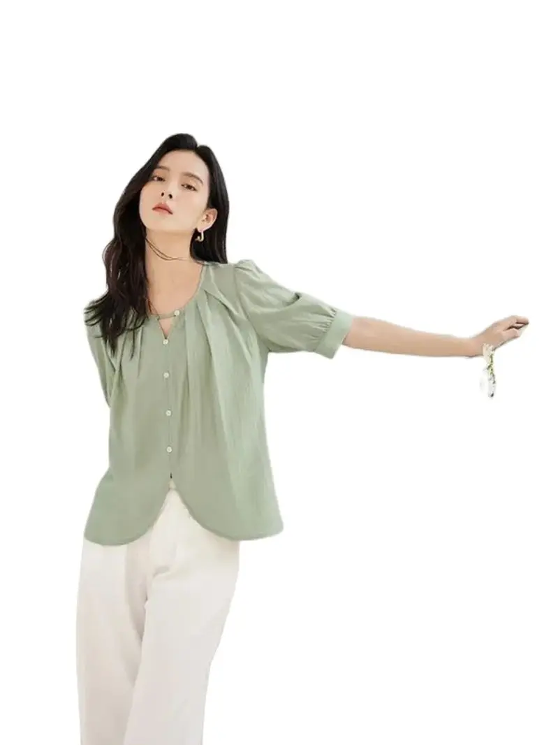 

Women Spring Autumn Blouses Shirts Lady Fashion Casual Long Sleeve O-Neck Collar Dragon Printing Blusas Tops G2776