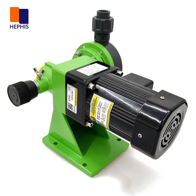 HEPHIS Metering Pump Diaphragm Dosing Pump Chemical Chlorine Mechanical Dosing Pump For Chemical Liquid Acid