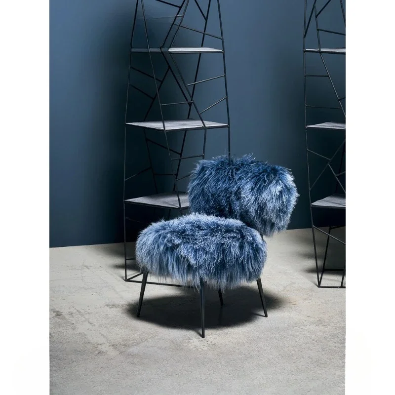 

Makeup stool, high-end single sofa chair