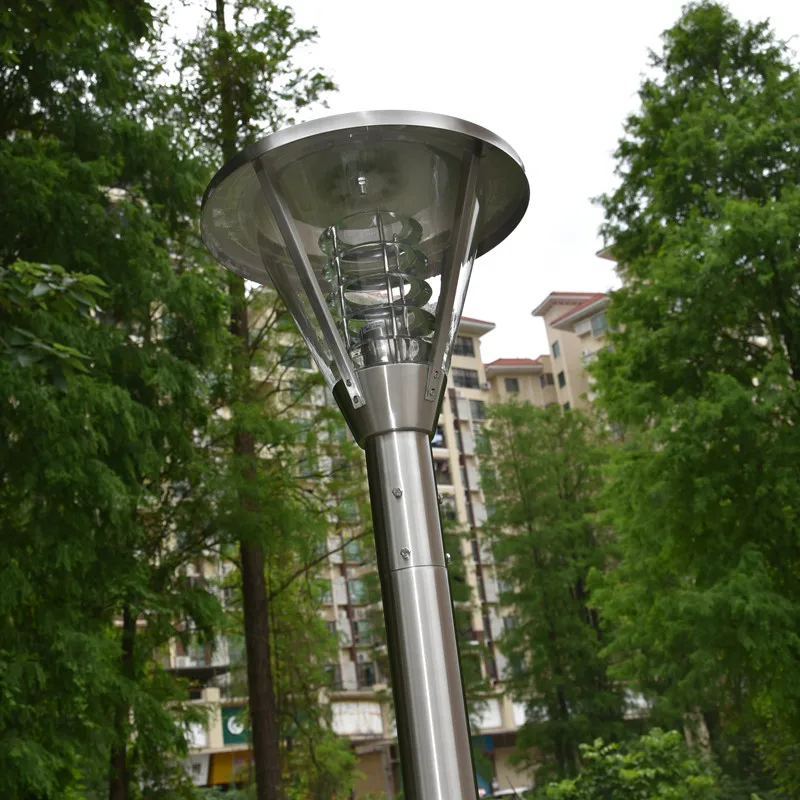 الفولاذ المقاوم للصدأ فناء ضوء المدرسة الهندسة فيلا مصابيح إضاءة للمناظر الطبيعية المجتمع حديقة غرفة في الهواء الطلق إضاءة مقاومة للماء شارع lig #3