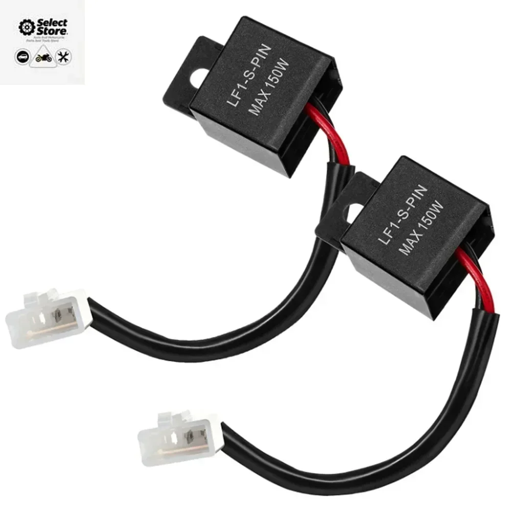 Motorcycles LED Turn Light Flasher Relay Turn Signal Rate Control Blinkrelais for Most ,Kawasaki, Motorcycles