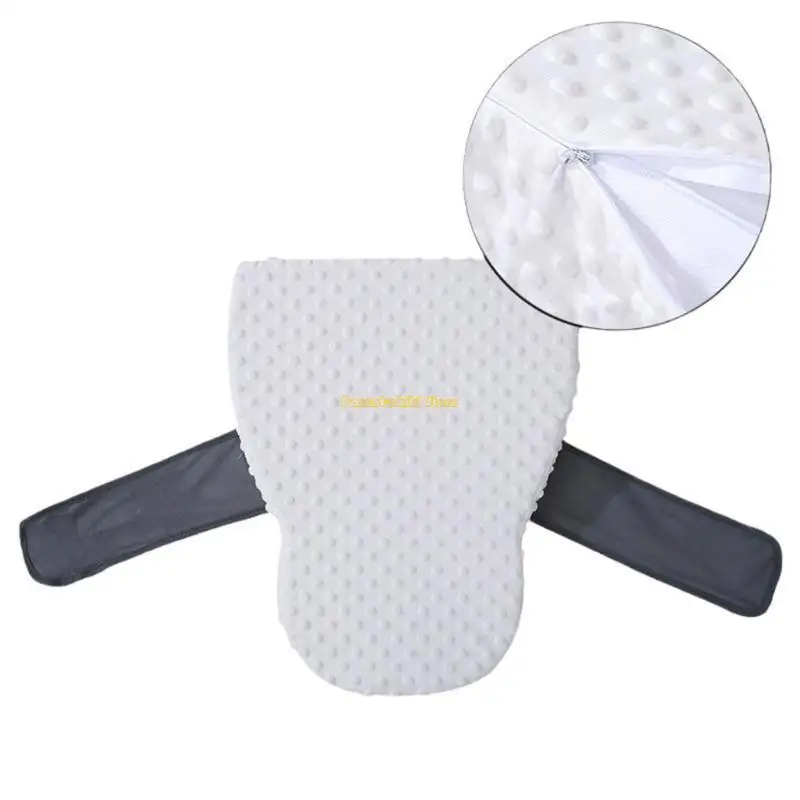 وسادة رضاعة للأطفال من الجنسين من WXTD لحديثي الولادة لا تبصق وسادة للتغذية ووقت البطن #2