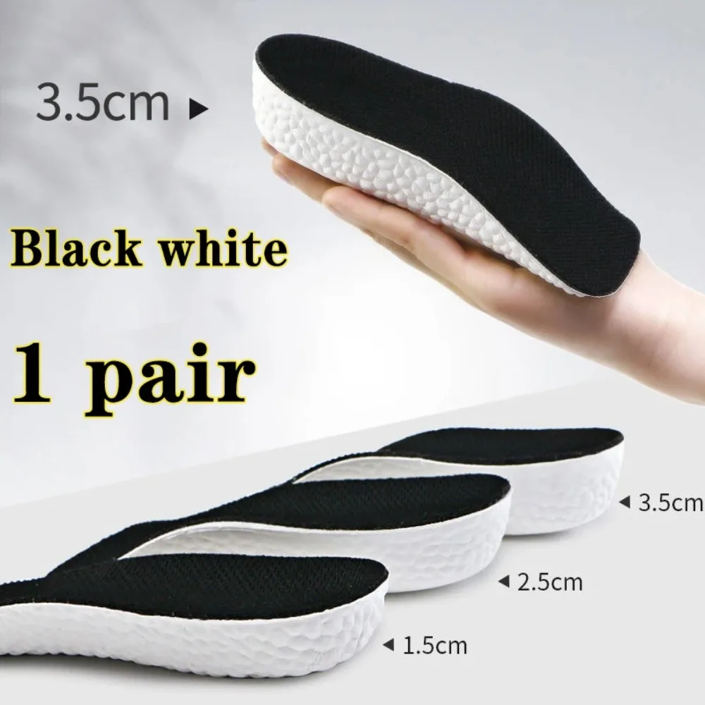 Breathable Invisible height Insole Convenient to Use Arch support Increasing Half Insole Durable Orthopedic Foot Sole Pad