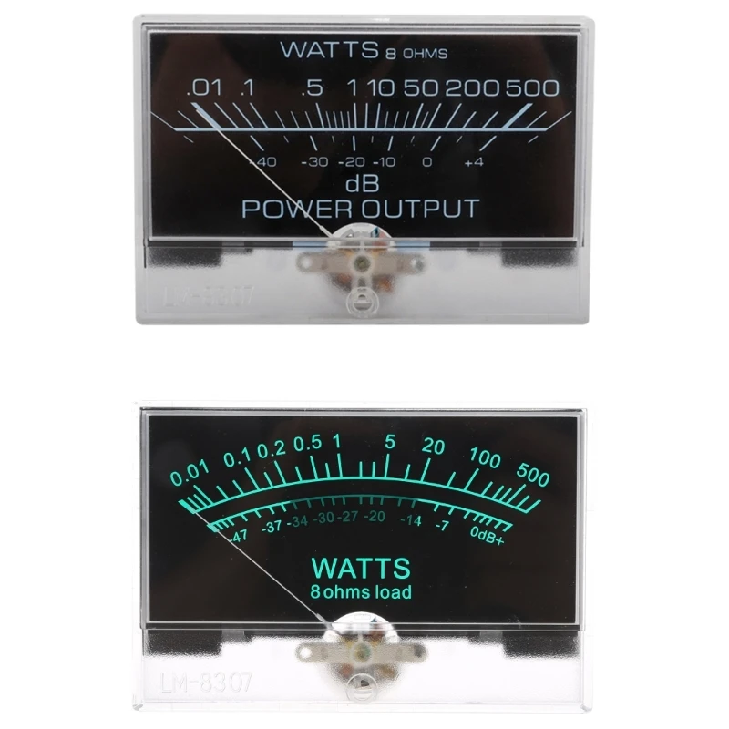 12-16V VU Level Meter with Backlights DB-Meter Audios Volume Meter