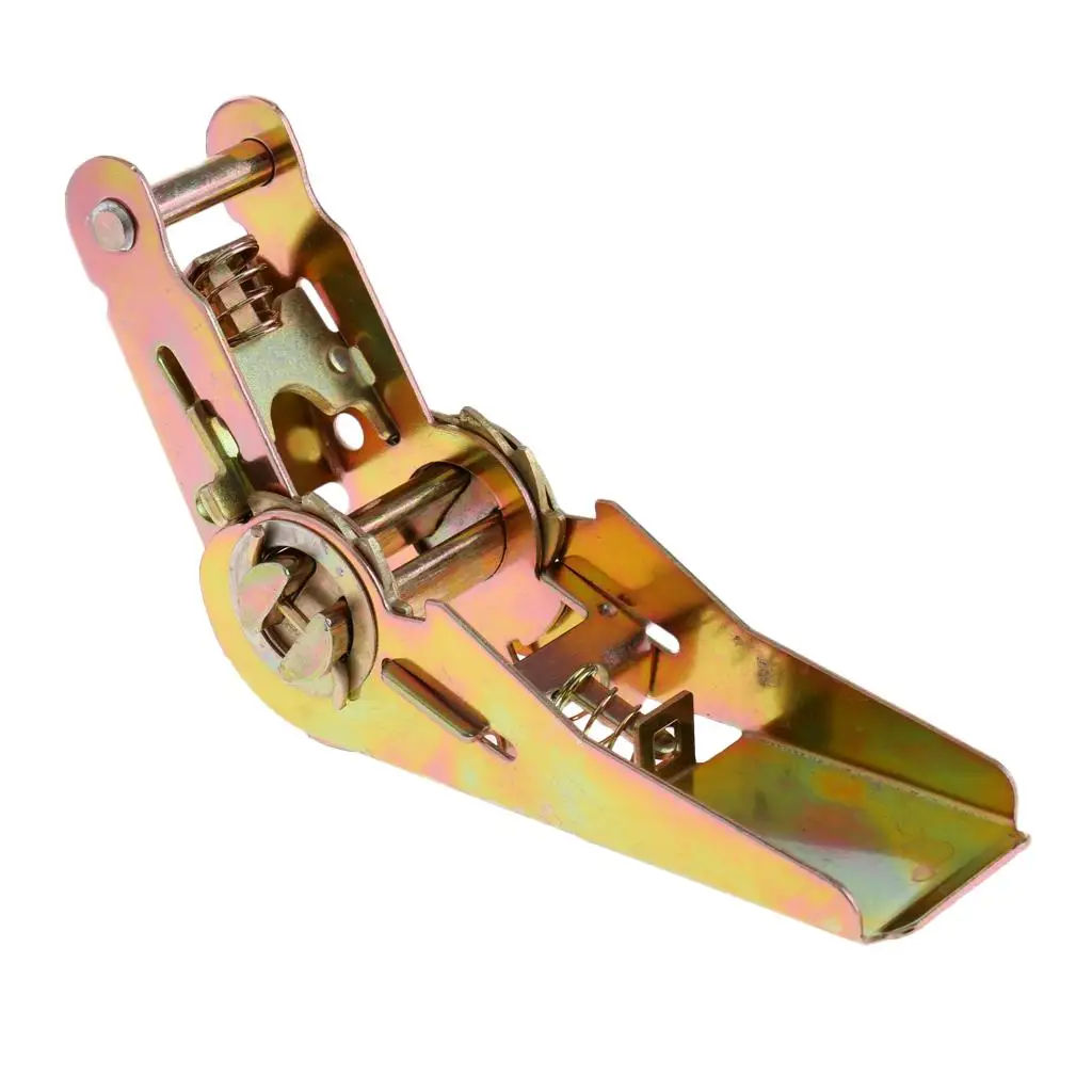 Durable Steel Ratchet Strap Handle Heavy Duty Double Lock Tie Down for Lorry Trailer Equipment