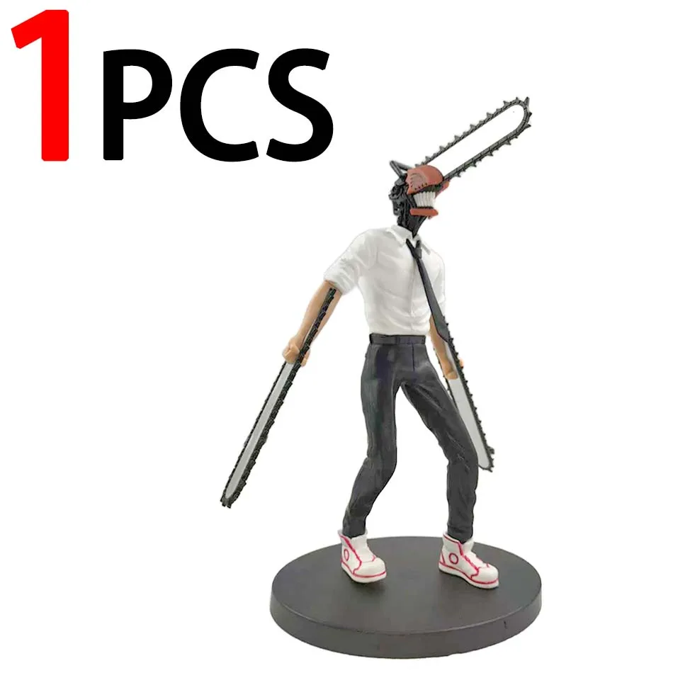 19 cm Chainsaw Man Denji Anime Figur Denji/Power Actionfigur 1560 Chainsaw Man Denji Figur Erwachsene Sammlerstück Modell Puppenspielzeug