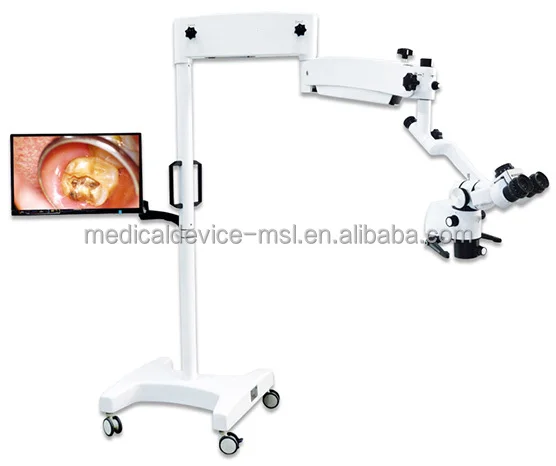 High quality microscope with binocular used for ENT &