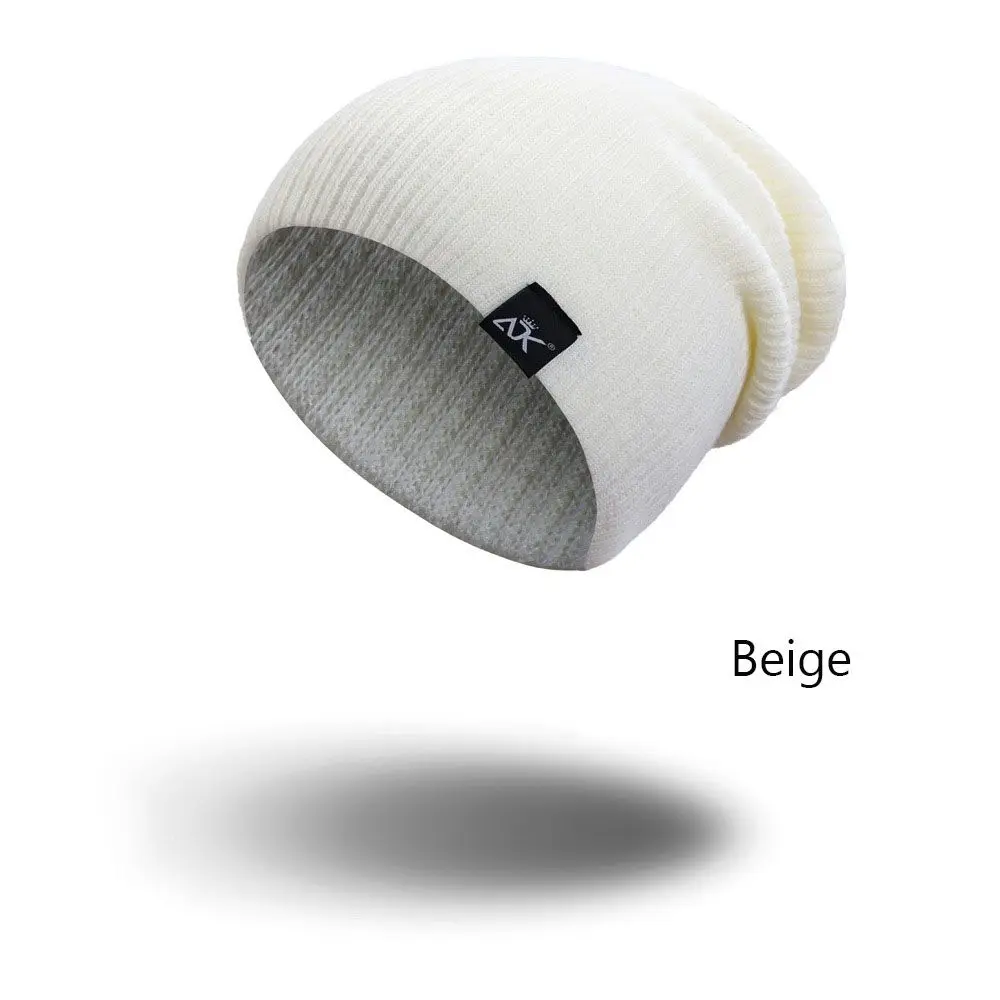 High Quality Ladies Casual Cap Woman/Men Knitted Beanies Female Beanie Caps Winter Autumn Hats Warmer Bonnet