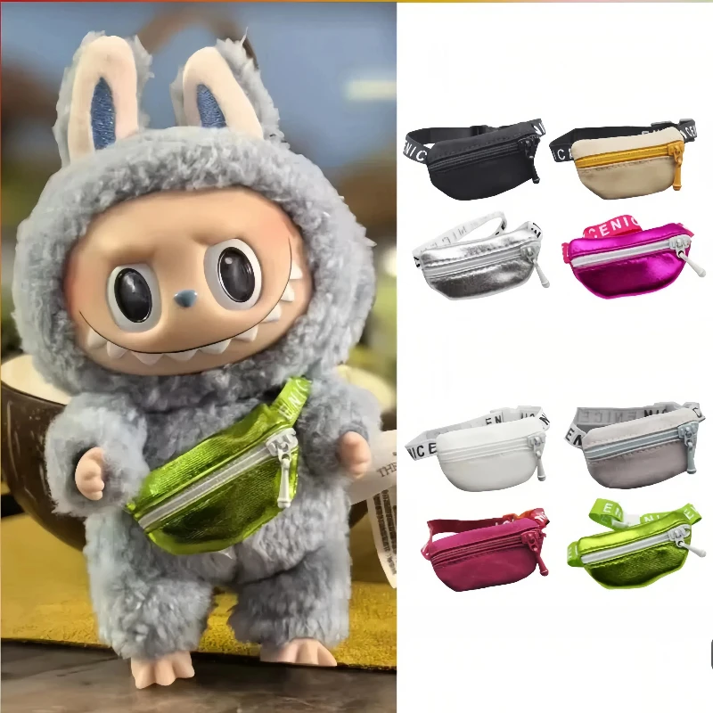 

Labubu мини-рюкзак брелок милый школьный брелок на молнии для девочек портмоне кулон модная кукла сумка аксессуар V1 V2 V3Toy