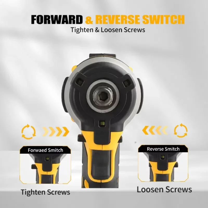 DCF850 充電式コードレス 20V コードレスインパクトレンチ、リチウム電池、デウォルトバッテリー対応電動工具