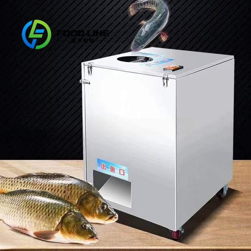 Commercial Fish Killing Machine With Adjustable Cutting Depth