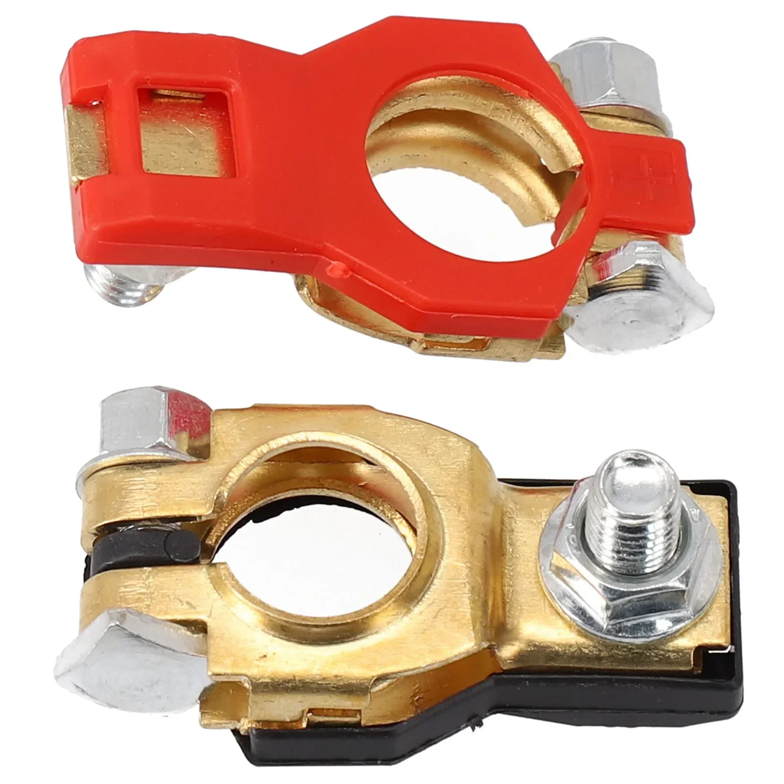 2Pcs Automotive Battery Wire Cable Terminal Clamp Clip Quick Release Connector For Car Caravan Boat For Car Caravan Boat