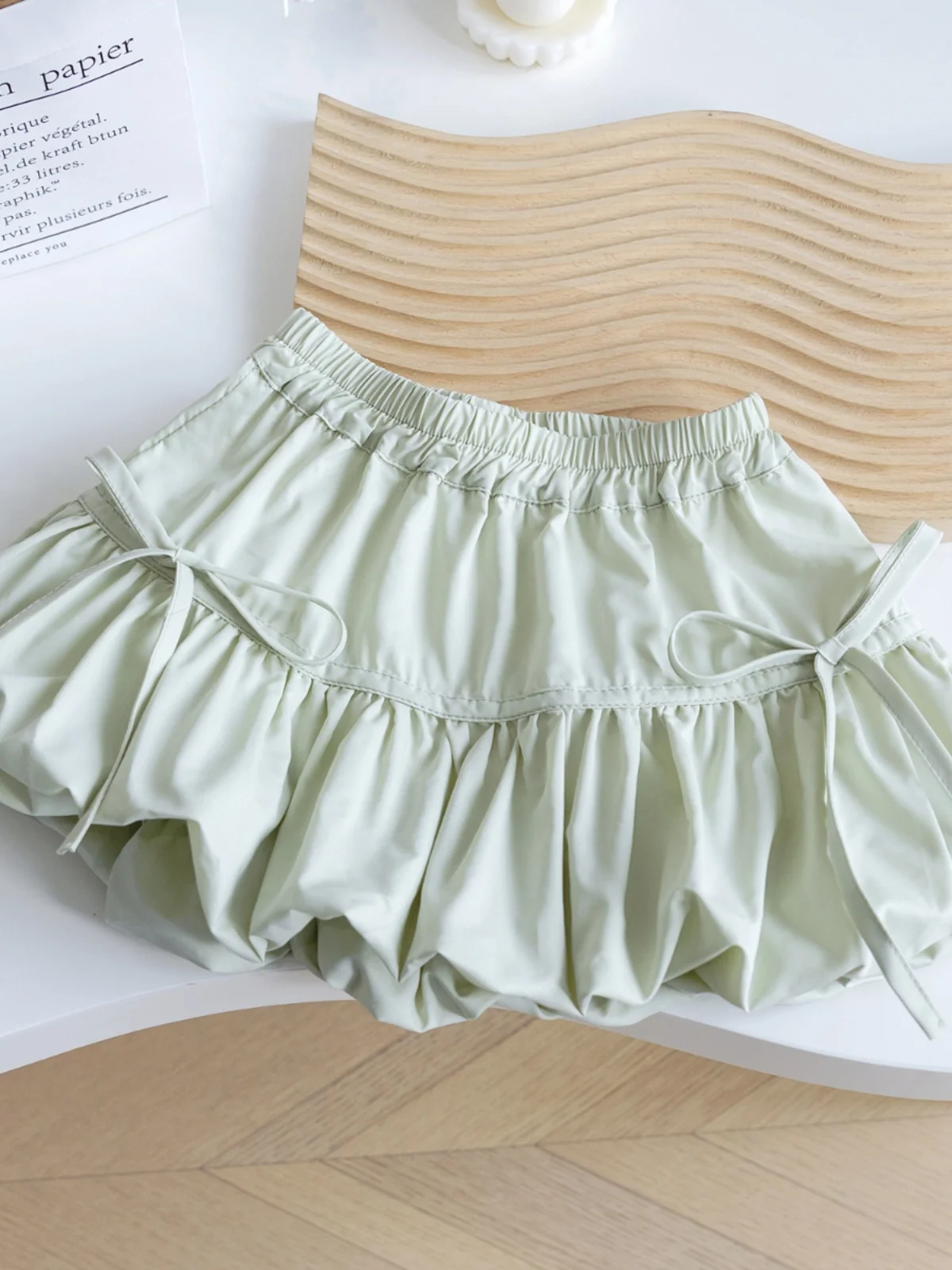 Korean Girls Summer Princess Trendy Flower Bud Short Skirt New Sweet Baby Versatile Skirt Children Clothing