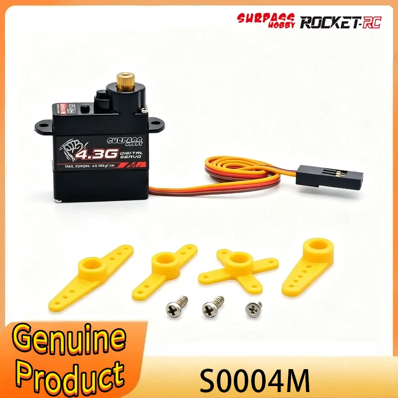 RC Airplane High Torque 4.3g Metal Transmission Micro Digital Servo for RC Airplane Fix-wing Indoor Fly Mini Plan Heli Car Model