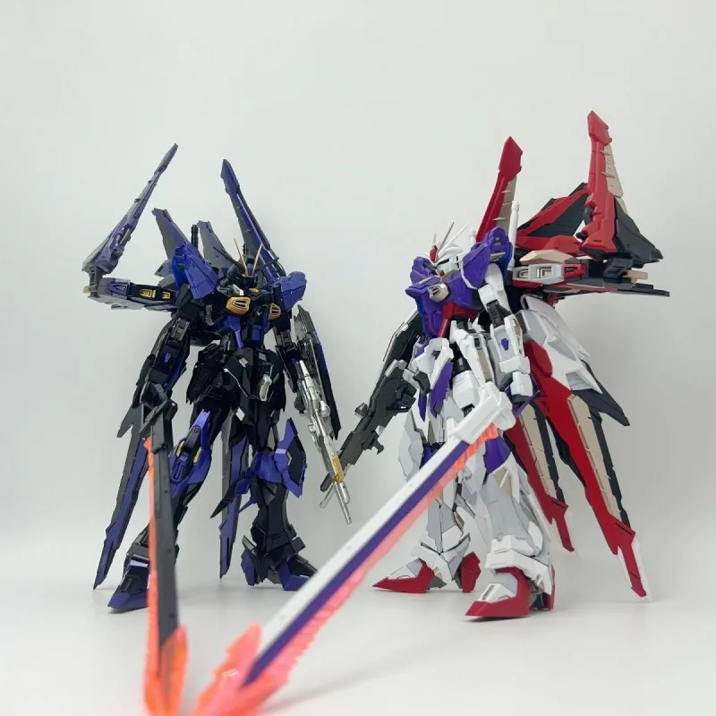 متوفر النسر نبض MG 1/100 طبعة ليلية داكنة طبعة مكررة قالب الغراء سبيكة إطار ورقة رذاذ تجميعها أطقم منمذجة الأطفال #3